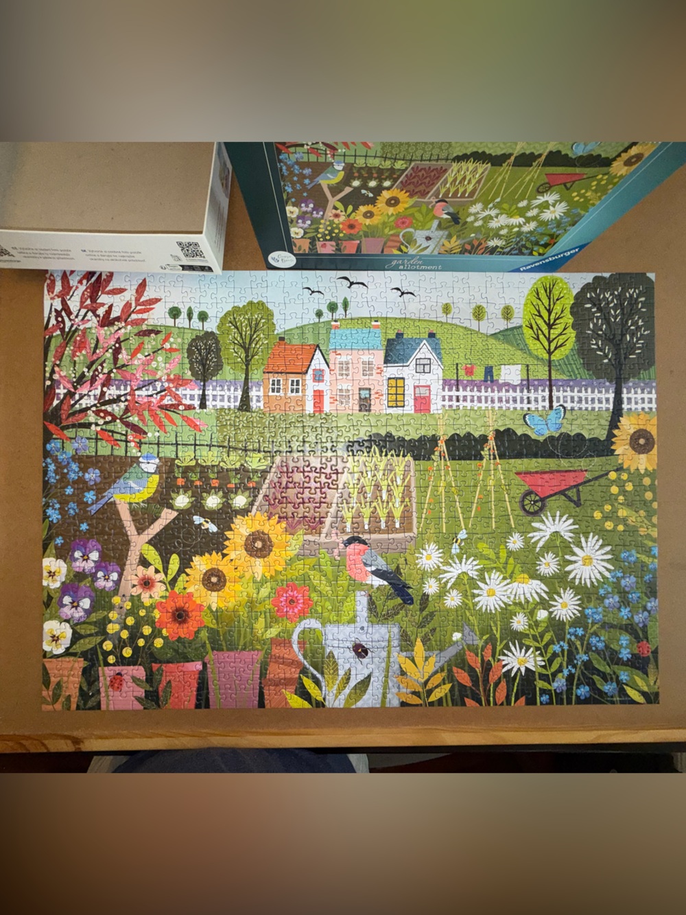 Ravensburger Garden Allotment 1000-Piece Jigsaw Puzzle - Multi-Color